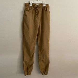 CD Copper Denim brand jogger with drawstring and elastic waist band Size L